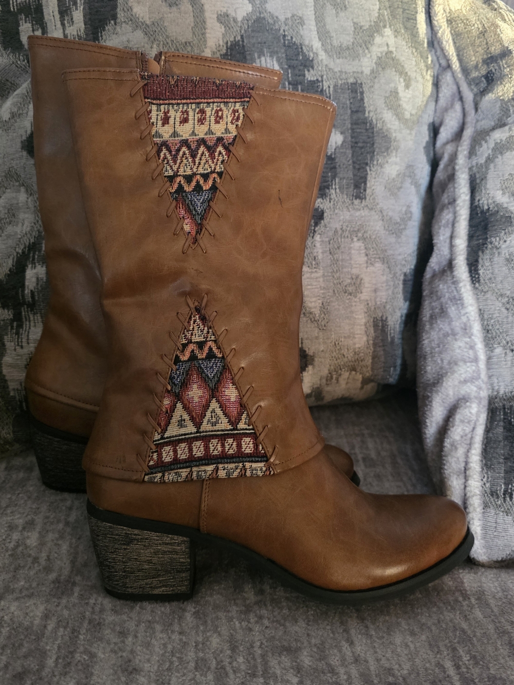 Women’s Tan Leather Bootd - Classic Tan Interior
